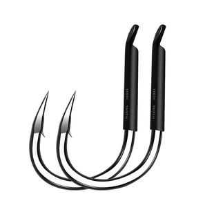 歪嘴刀锋青鱼钩鲟鱼伊势尼大物巨物鱼钩散装钓鱼鱼钩锚钩加粗大号