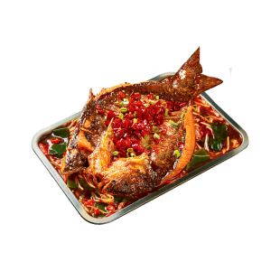 食者道烤鱼半成品冷冻鮰鱼香辣口味加热即食快手菜预制菜加热即食