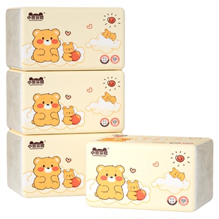 佰乐柔460张家用抽纸加厚加量纸巾实惠餐巾纸面巾纸耐用实惠装