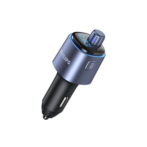 飞利浦车载蓝牙接收器无损音质mp3播放器汽车充电器点烟器pd快充