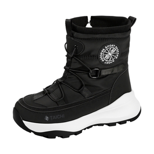 冬季雪地靴男女款高帮加绒加厚底保暖棉鞋户外抗风防水防滑雪地棉