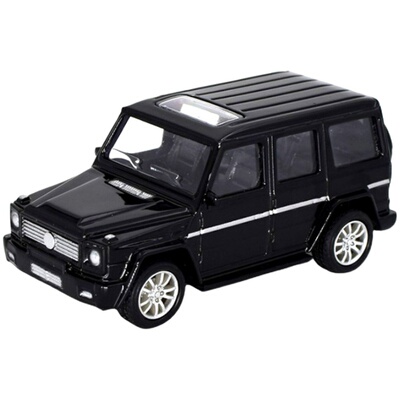 黑色合金汽车模型蛋糕装饰摆件