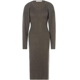 INSPIRE&STORIES 博主同款简约休闲肌理两件套针织连衣裙