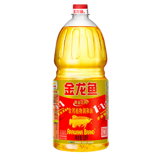 金龙鱼黄金比例1比1比1食用植物调和油1.8L家用瓶装官方正品