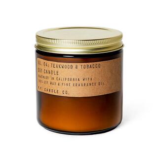 pfcandleco经典系列香薰蜡烛超大杯354g 大豆蜡无烟木质调香氛