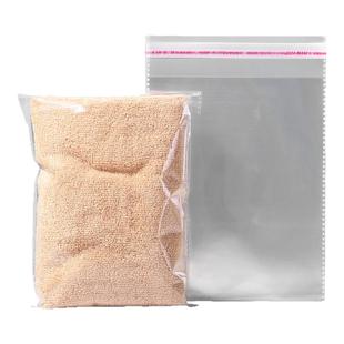 opp袋子不干胶自粘袋30x40衬衣服装包装袋塑料透明加厚自封袋批发