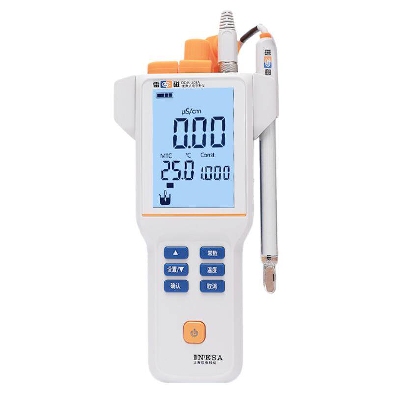 雷磁DDB-303A/DDS-307A型电导率仪 实验室电导率水质分析检测仪