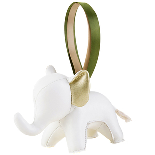 台湾zuny新年圣诞装饰品驯鹿大象北极熊河马猫头鹰独角兽挂件