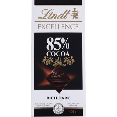 瑞士莲85%可可黑巧克力100g*1块