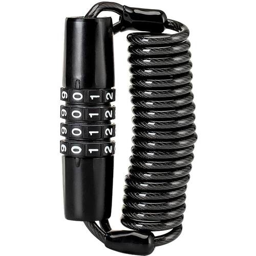 洛克兄弟自行车锁头盔锁摩托车电动山地公路车密码便携防盗单车锁