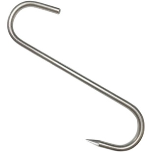 304不锈钢牛肉钩挂腊肉特粗钩子实心屠宰屠夫钩挂肉勾子挂猪肉钩