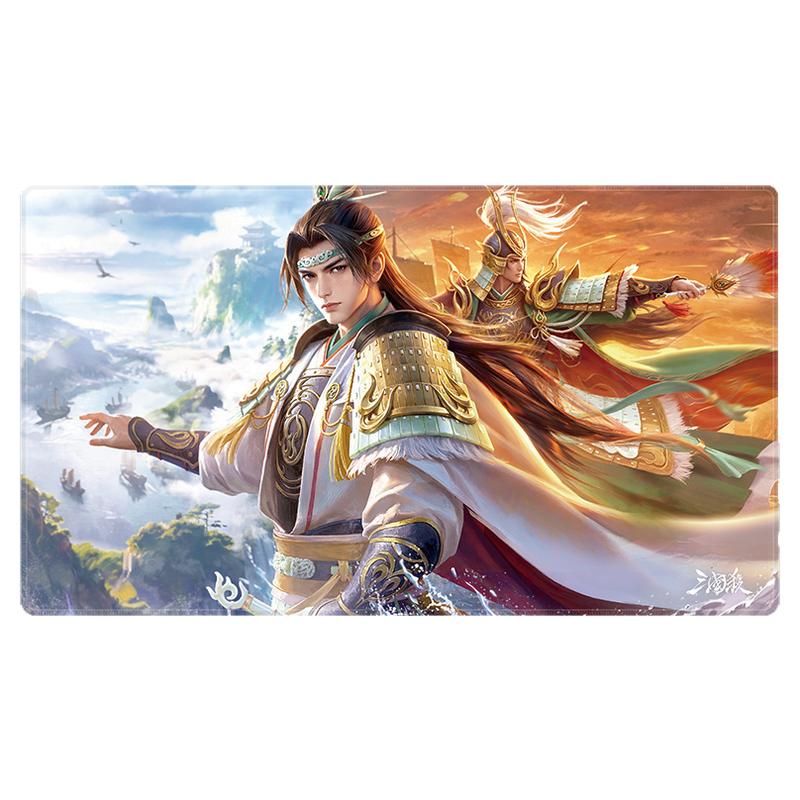 三国杀40*70鼠标垫 势周瑜 魏延孙寒华 精密锁边 武将皮肤周边