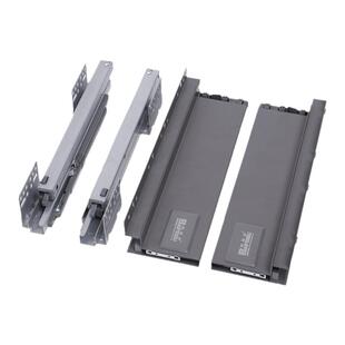 柏扉步抽骑马抽托底轨道超薄款骑马抽阻尼抽屉滑轨骑马抽滑道