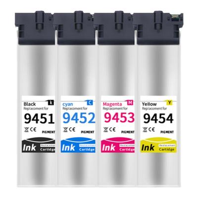 T9451墨袋适用爱普生T9441墨盒Epson WF-C5290 C5790 WF-C5210 C5710打印机墨盒T9442 T9453 T9444彩色墨水袋