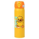 B.Duck小黄鸭保温杯直饮水杯500ml大容量316不锈钢便携杯子男女孩