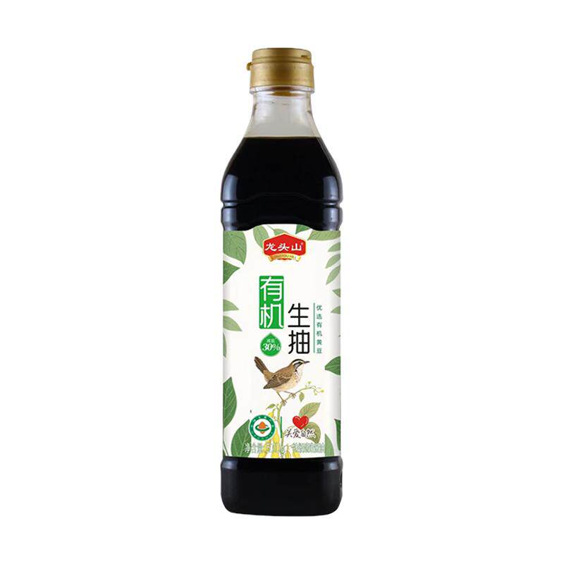 龙头山特级有机生抽纯粮黄豆酿造