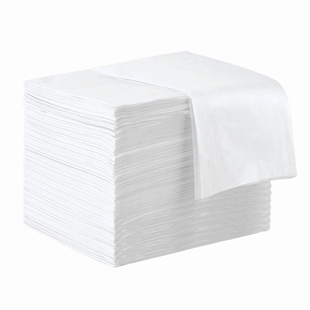 100张美容院一次性床单防水防油spa按摩床垫无纺布透气床单带洞孔