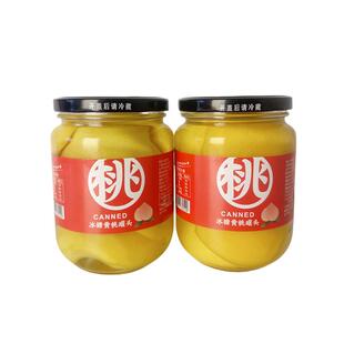 新鲜水果砀山黄桃罐头整箱年货礼盒无添加剂手工制作孕妇儿童食品