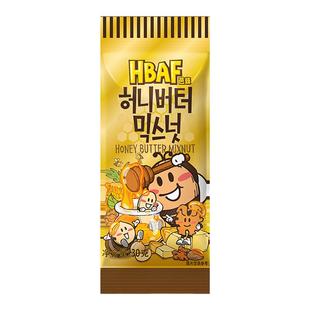 芭蜂蜂蜜黄油味混合坚果核桃仁巴旦木每日休闲坚果营养零食小包装