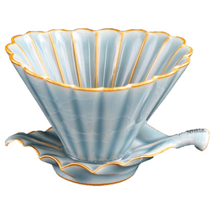 Brewista菩提系列景德镇陶瓷冰裂手冲咖啡滤杯咖啡杯分享壶礼盒装