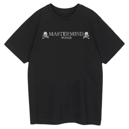 2026暗黑潮牌骷髅王MASTERMIND WORLD休闲宽松高街小众T恤短袖