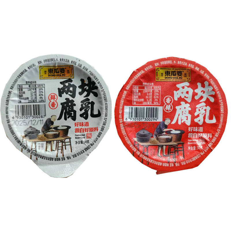 南昌东瓜婆30克两块腐乳