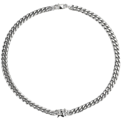 帝藝尚钛钢项链个性潮男七哥同款