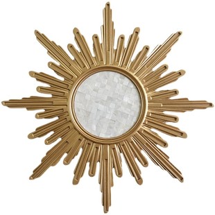 欧美式客厅装饰镜美式壁挂壁饰镜壁炉门厅玄关镜子餐边镜定制贝壳