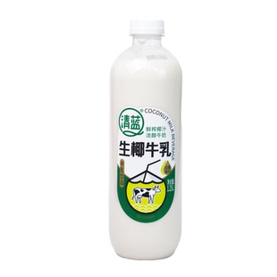 清蓝 生椰牛乳1.25L*6瓶大瓶装鲜榨椰汁牛奶椰奶厚椰乳营养早餐奶