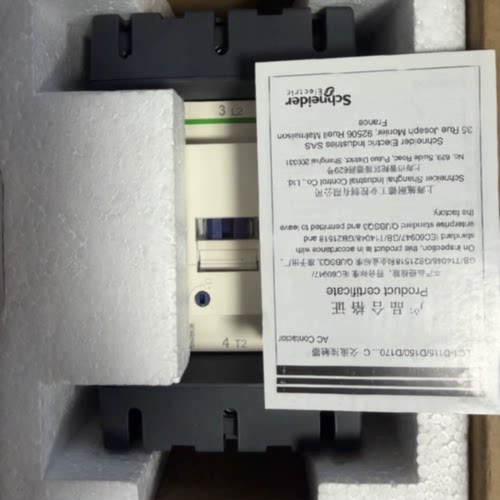 议价原装正品施耐德交流接触器LC1D115 LC1D150 LC1D1700M7C