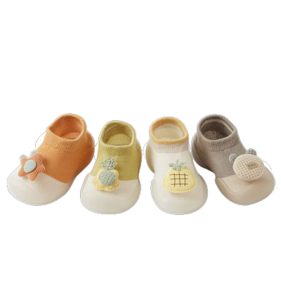 尼多熊秋冬婴儿防滑软底学步鞋袜