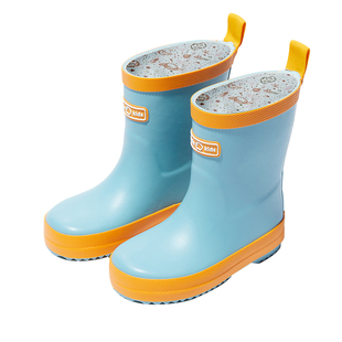 woollykids小羊沃利夏季男女童防滑雨靴中筒款宝宝防滑时尚雨季鞋