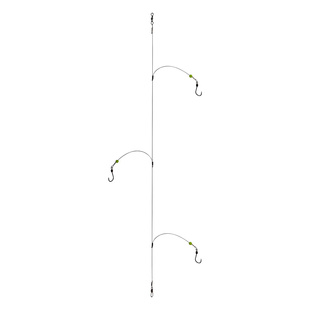 丸世串钩钓组防缠绕鲫鱼黄辣丁鲈鱼翘嘴泥鳅钢丝串钩线组海钓远投