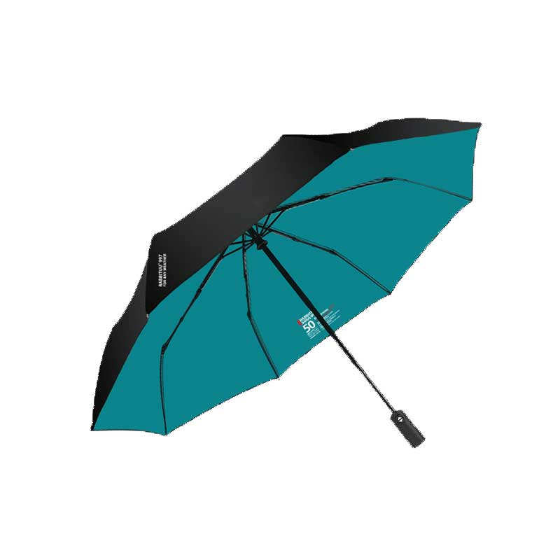 rabbituu自动折叠伞男士雨伞遮阳晴雨两用大号简约双层纯色全自动