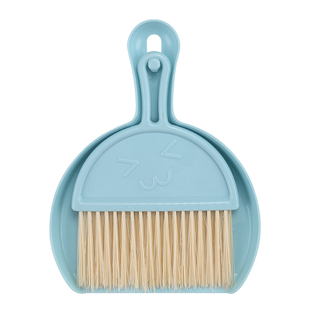 大拇子迷你桌面扫把簸箕套装家用键盘缝隙清洁刷儿童迷你清扫扫帚