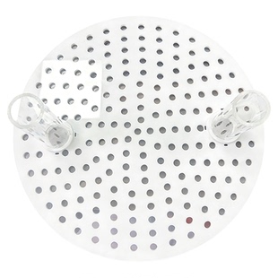 古法生态鱼缸底滤镂垫空洞洞板排污水空隔板圆形托盘底座过滤网格