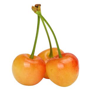 黄樱桃布鲁克斯大樱桃黄蜜樱桃黄水晶樱桃山东新鲜水果国产车厘子