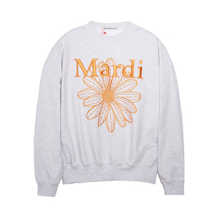 韩国Mardi卫衣小雏菊腊肠狗金高银同款秋冬新款刺绣印花外套女潮