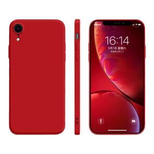 纯色中国红适用苹果x r手机壳男款iphonex手机套iPhone xs软壳10十专用xr液态xmαx硅胶iPhonexr薄新款xsxmax