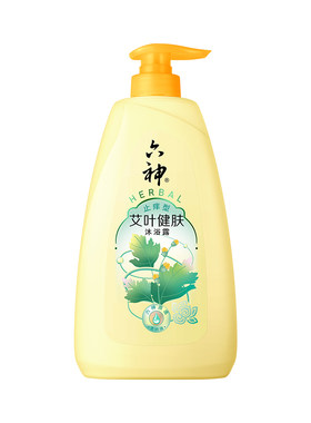六神艾叶沐浴露保湿润肤