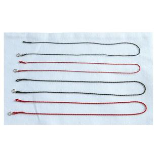 手工编织进口彩蜡线s925银扣极简超细万能链小孔吊坠锁骨链项链绳