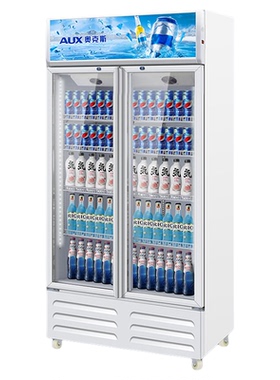 奥克斯冷藏展示柜商用饮料冷柜