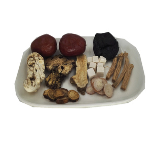 八珍汤气血不足四物汤四君子汤原材料月经推迟提前量少失调脾胃差