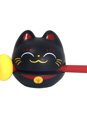 财富小木鱼敲打情绪情绪摆件树脂