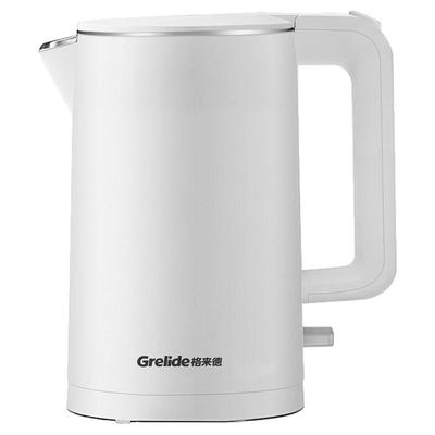 Grelide/格来德 HD1010酒店学生宿舍小功率电热水壶304不锈钢茶壶