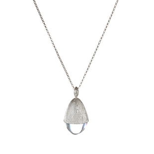 SOFT ROOM松果拉丝长项链麂皮绳叠戴礼物小众原创高级感设计极简