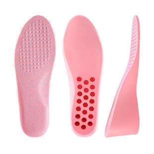 COS专用鞋垫5cm隐形增高女款不塌陷踩屎感软底久站不累男生马丁靴