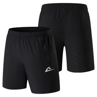 音速猫五分梭织运动短裤AUTO-FIT新款田径训练跑步男款专用短裤