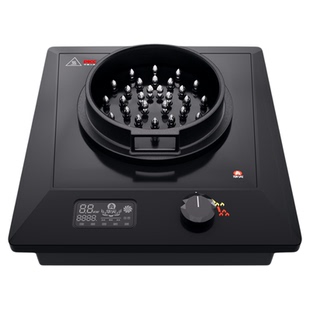 华火电火灶电生明火大功率台嵌两用公寓家用单灶新能源科技电焰灶