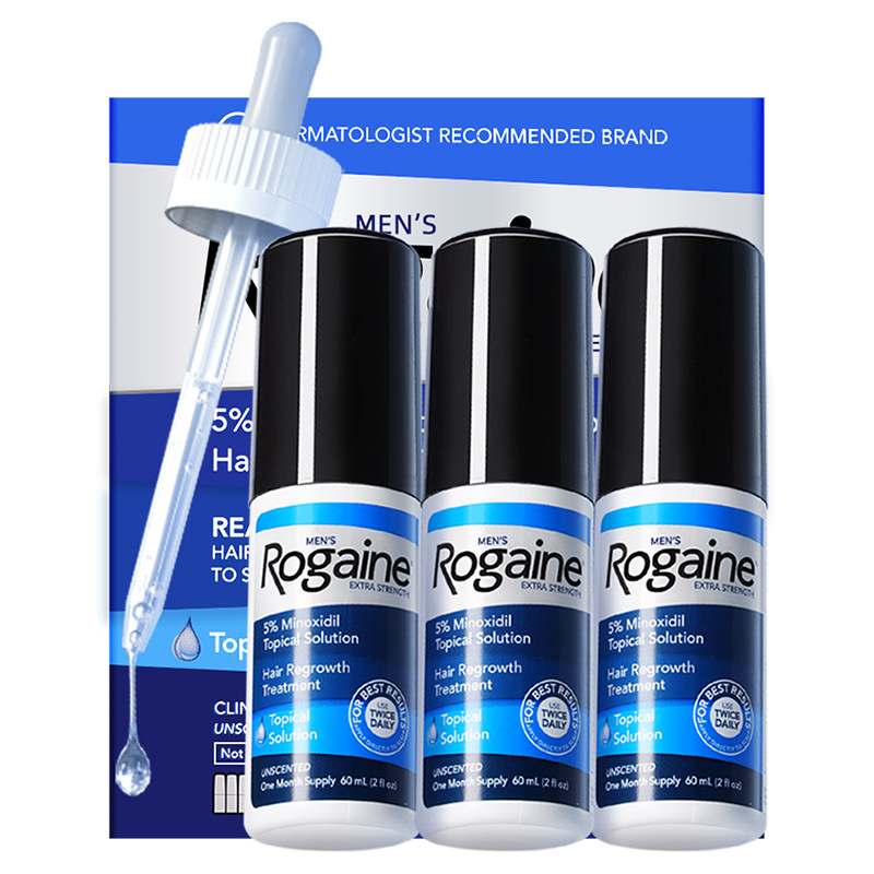 Rogaine/培健落健米诺地尔酊生发液防脱搽剂男用官方旗舰店正品
